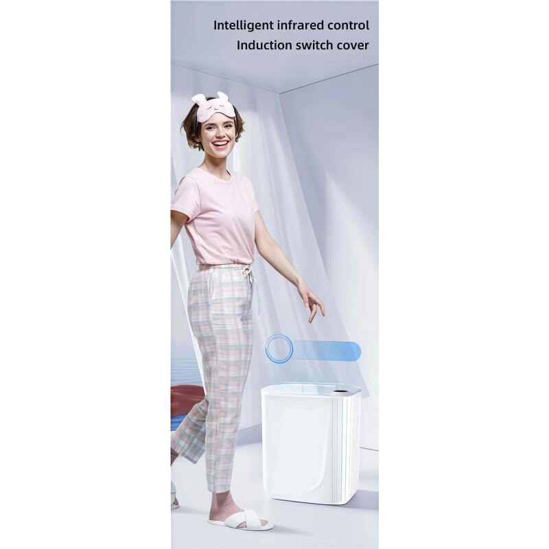 Commercial Kitchen Trash Can - Smart Sensor Automatic Trash Can with