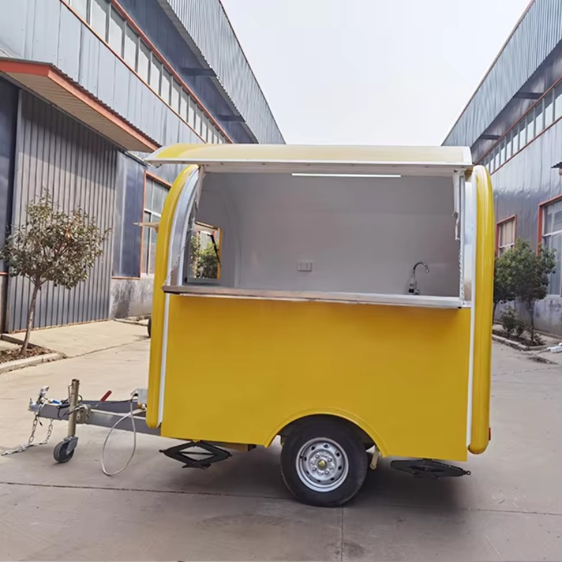 Commercial Kitchen On Wheels - Full Customizable Food Trailer Commercial Kitchen