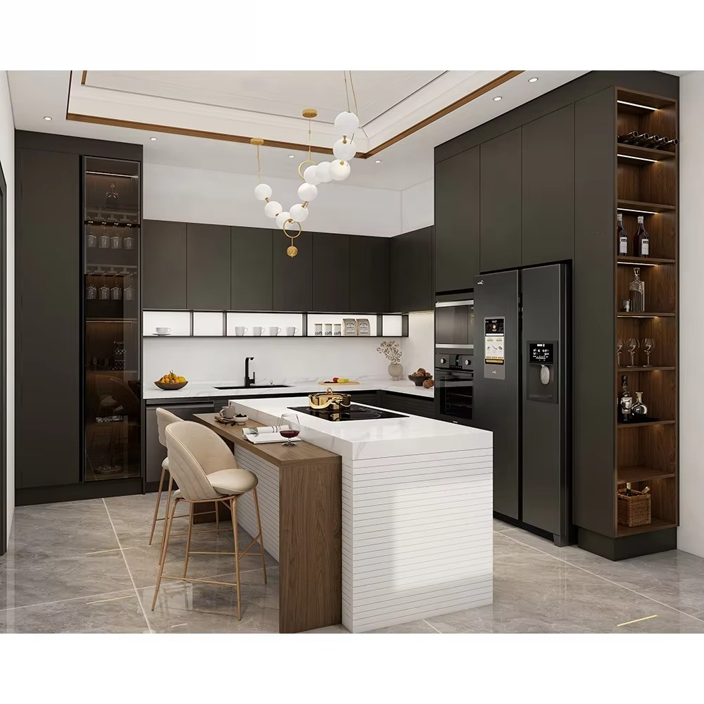 Commercial Kitchen Faucets - China Commercial Manufacturer Modern Melamine Wood