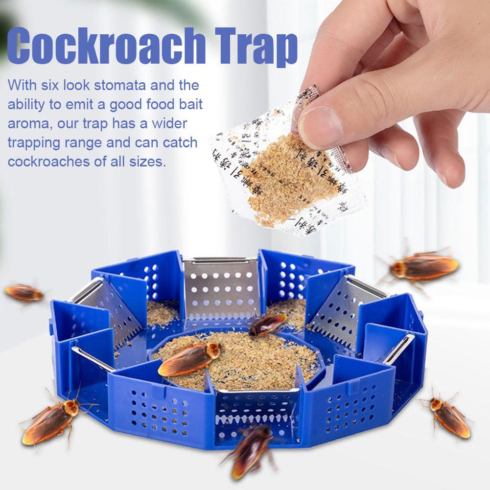 Commercial Kitchen Grease Trap - Cockroach Trap Six-Door Upgrade Safe Efficient