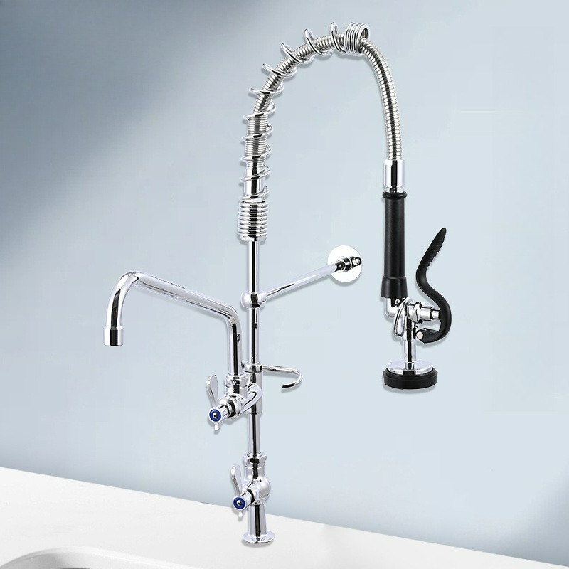 Commercial Kitchen Faucets - Commercial Kitchen Single Faucet Pre Rinse