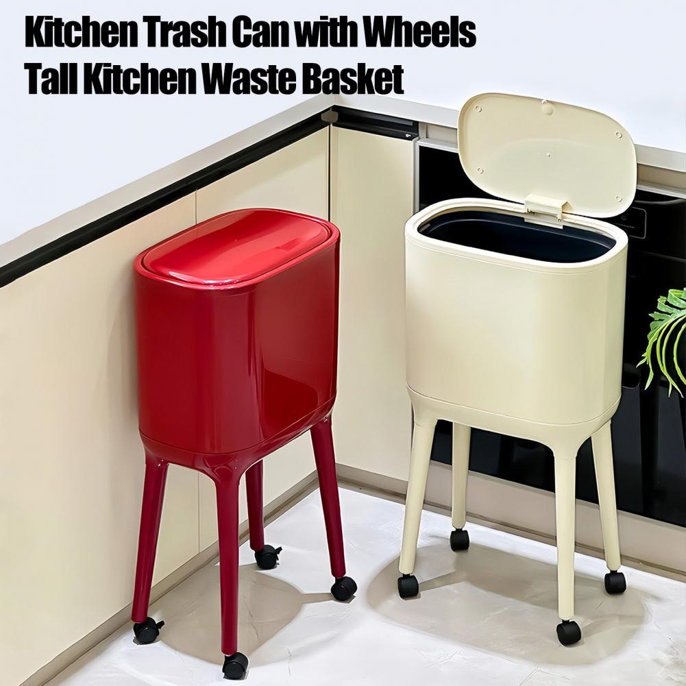 Commercial Kitchen On Wheels - Press Top Bin for Kitchen Kitchen