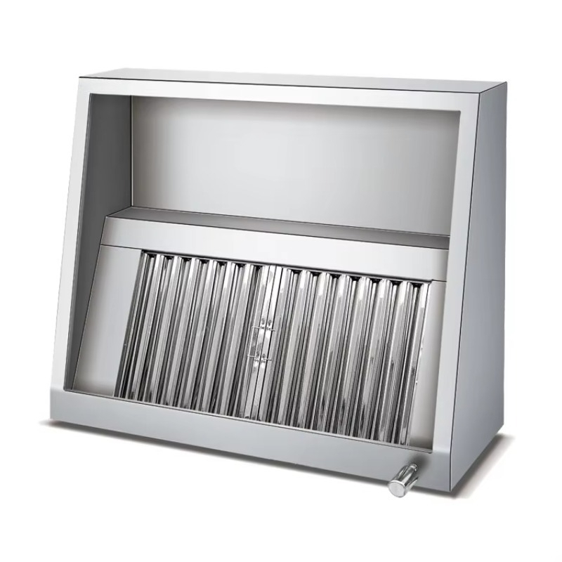 Commercial Kitchen Exhaust Hood - Commercial Stainless Steel Kitchen Exhaust Range