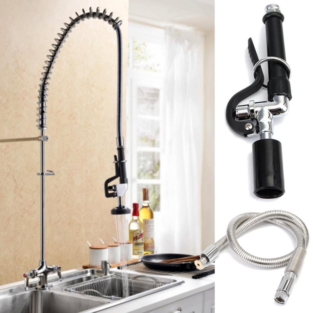 Commercial Kitchen Tap With Spray - Commercial Kitchen Sprayer Heads ABS Handle