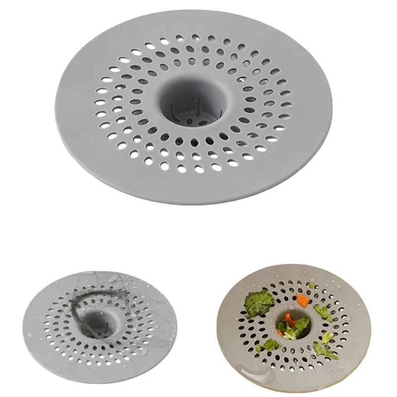 Commercial Kitchen Grease Trap - Anti-clog Silicone Drain Mat, Hair Filter