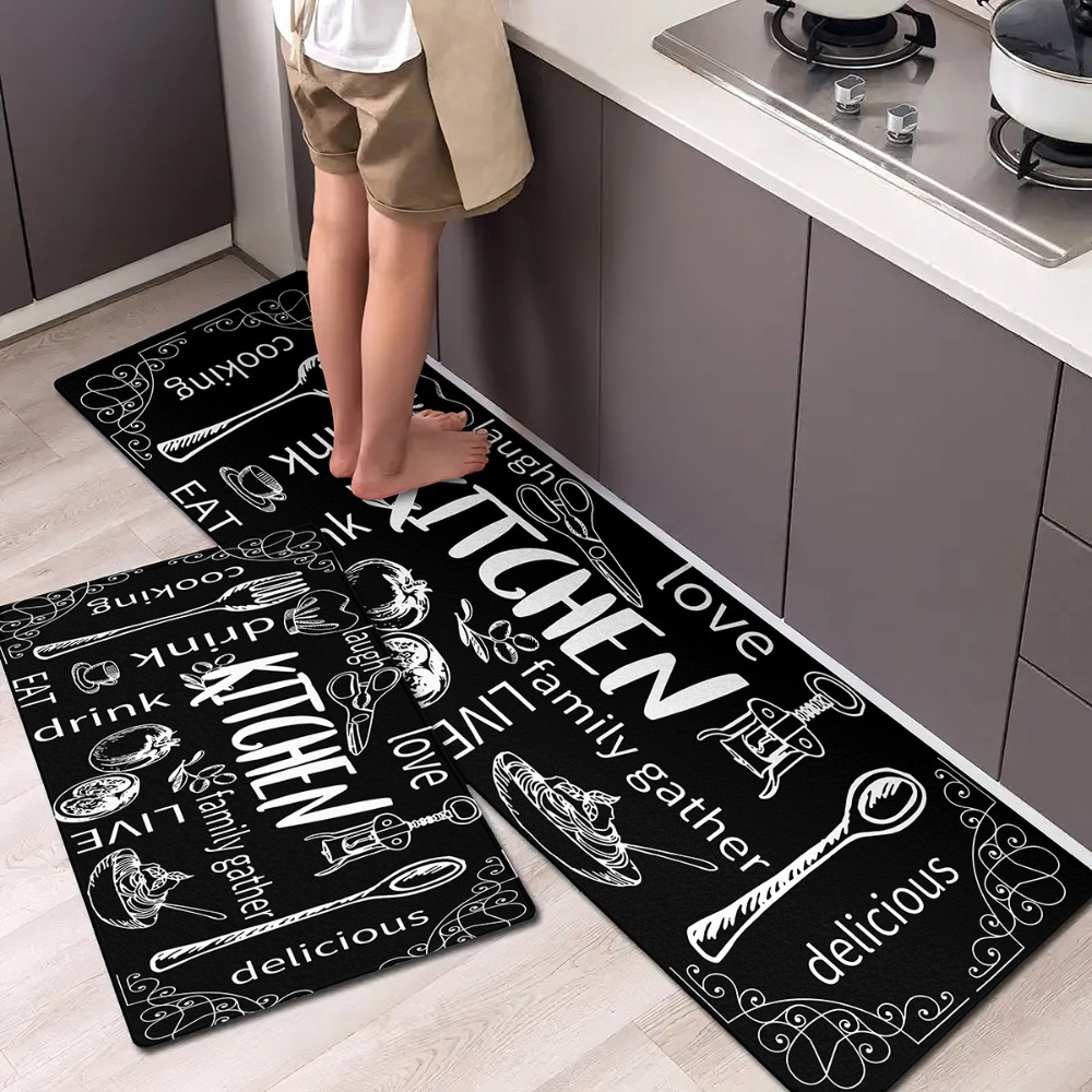 Commercial Kitchen Quotes - 2PC Kitchen Life Quote Carpet Hand