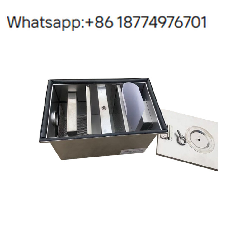 Commercial Kitchen Grease Trap - Commercial Kitchen Stainless Steel Sink Buried