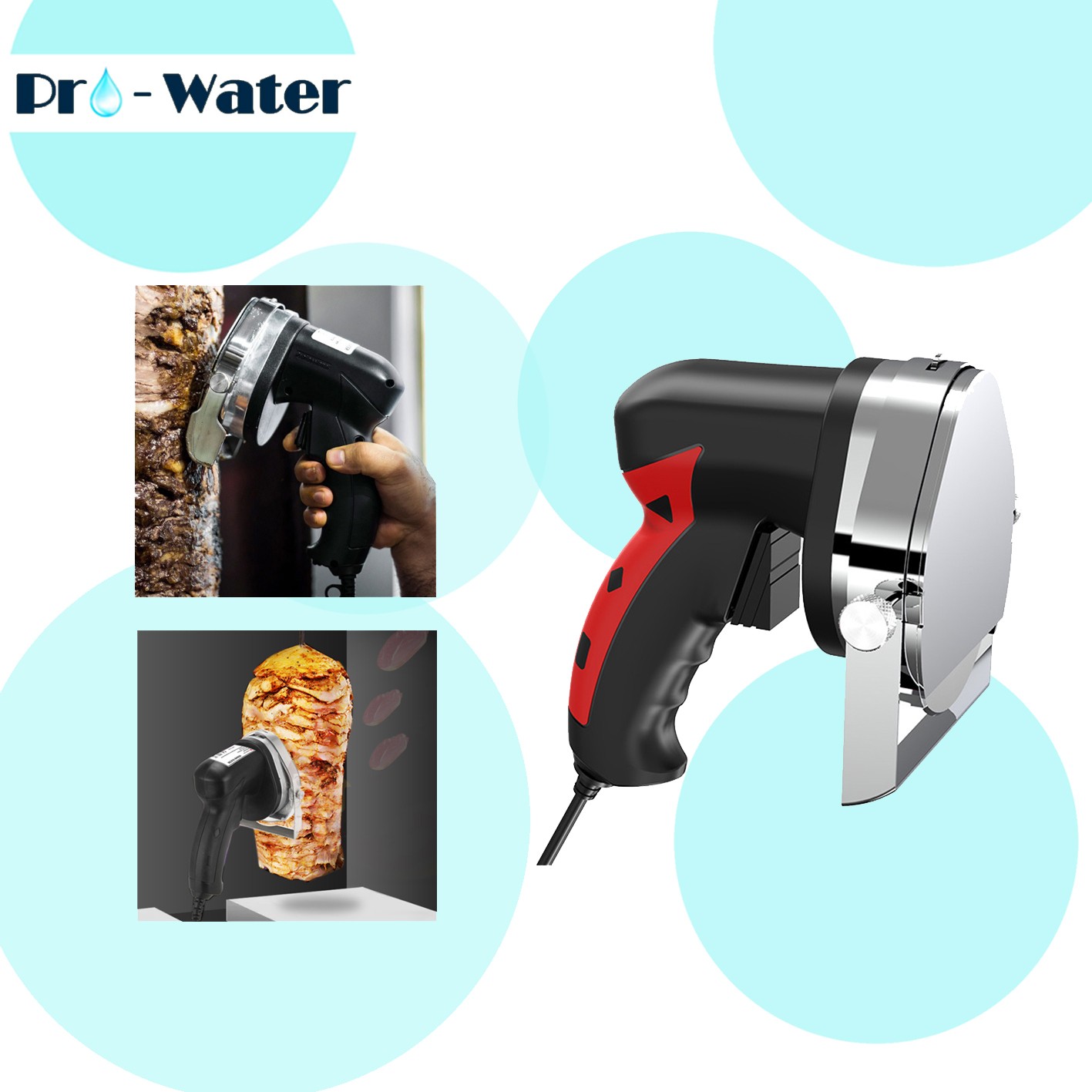 Commercial Kitchen Utensils - Roast Meat Slicer Commercial Electric Kebab