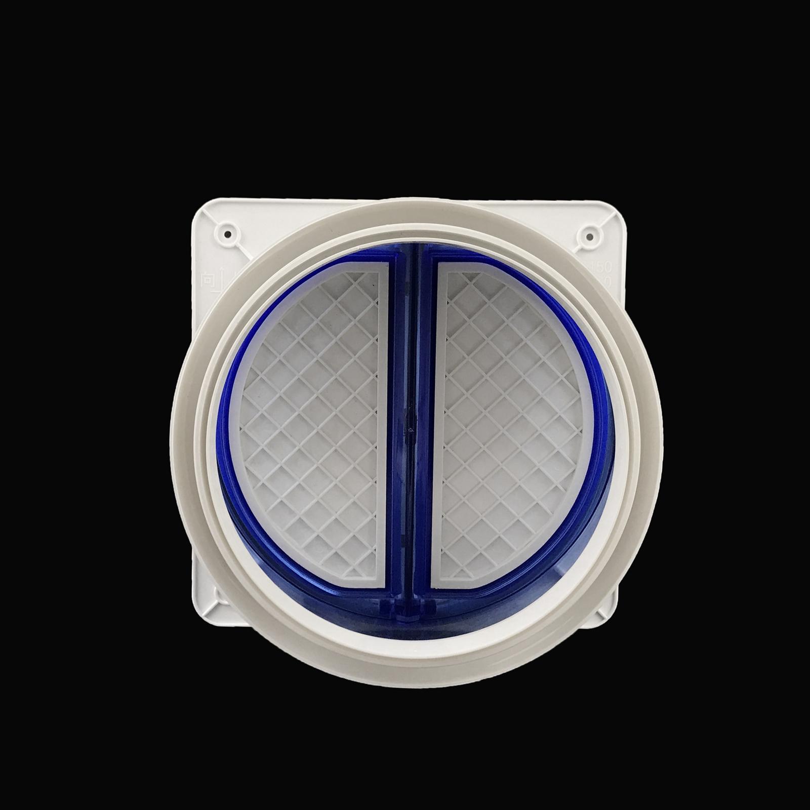Commercial Kitchen Exhaust Hood - Backdraft Damper for Range Hood with