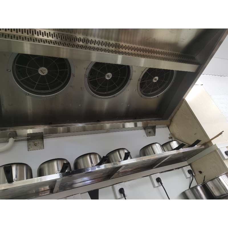 Commercial Kitchen Exhaust Hood - Customized Kitchen Exhaust Hood Built in