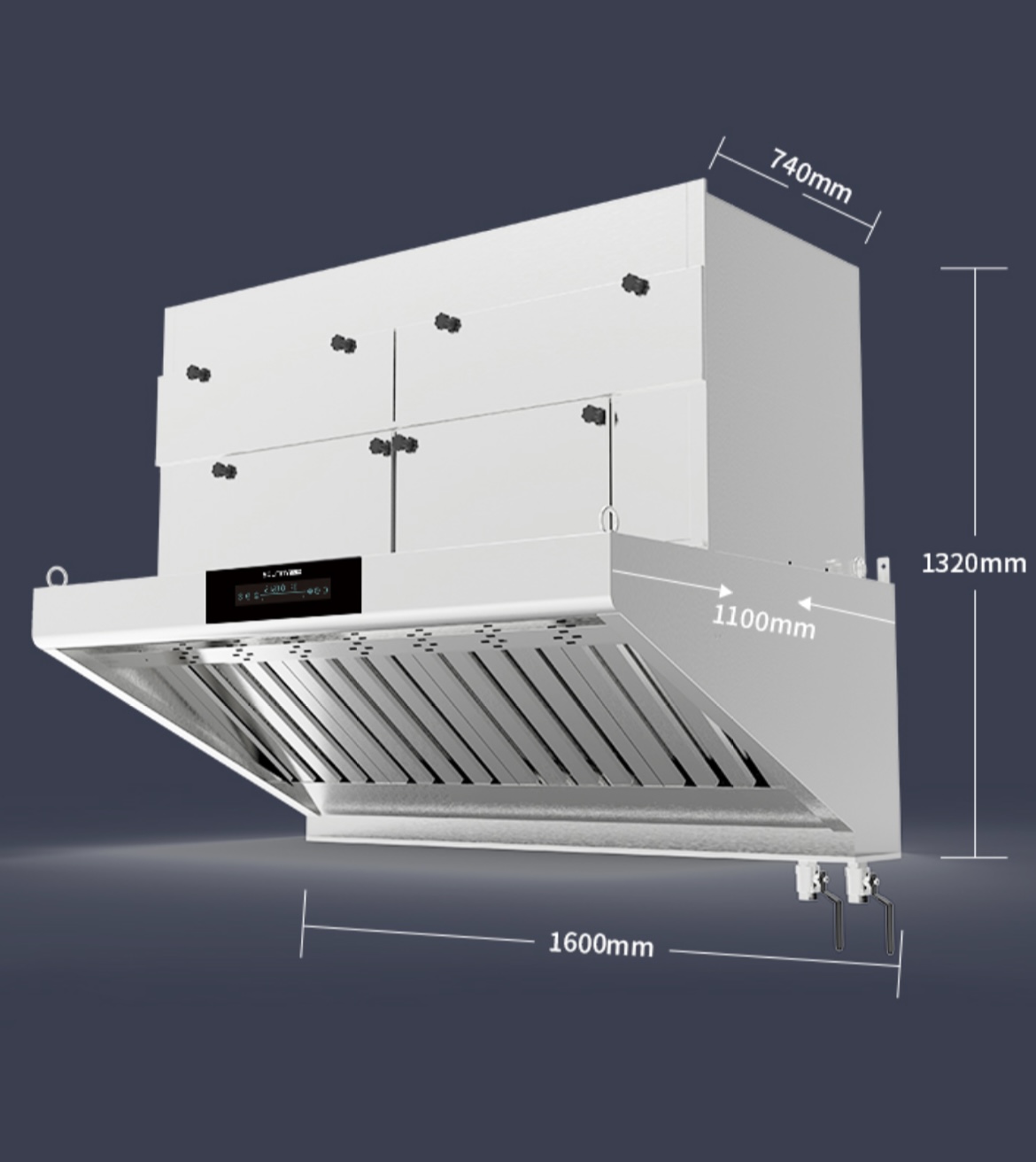 Commercial Kitchen Exhaust Hood - Priced Ductless Kitchen Hood Esp Filter