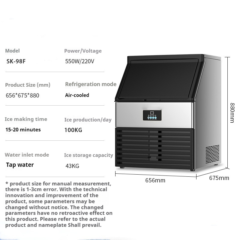 Hot Sale Stainless Steel Ice M - Commercial Ice Maker ulasan dan harga