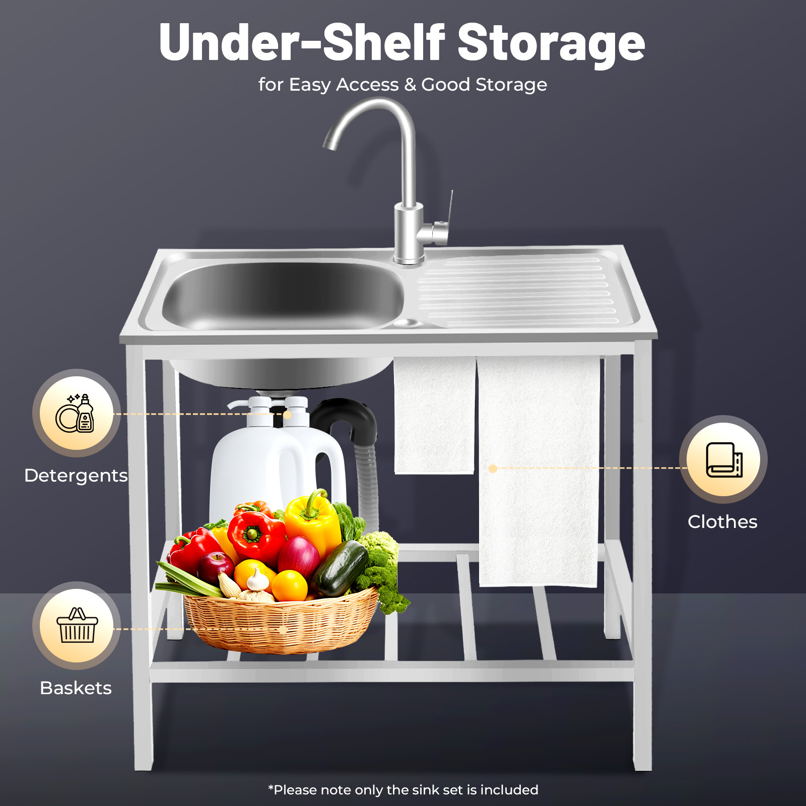 Stainless Steel Commercial Sin - Commercial Kitchen Faucets ulasan dan harga
