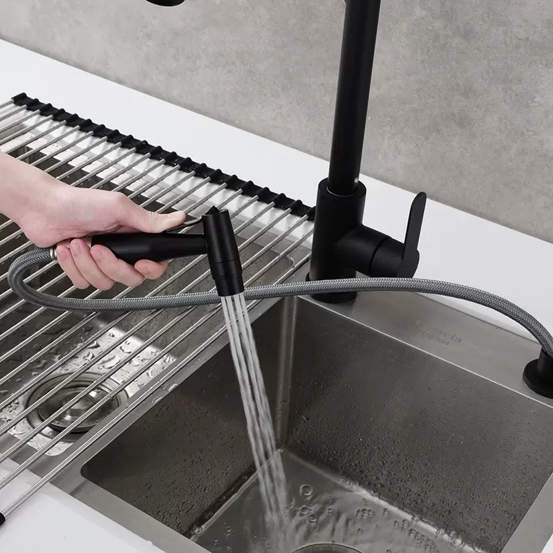 304 Stainless Steel Black Kitc - Commercial Kitchen Faucets ulasan dan harga