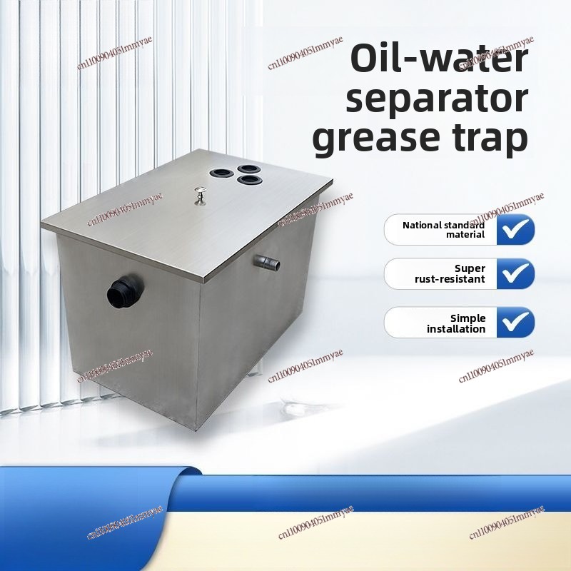 Stainless Steel Oil-water Sepa - Commercial Kitchen Grease Trap ulasan dan harga