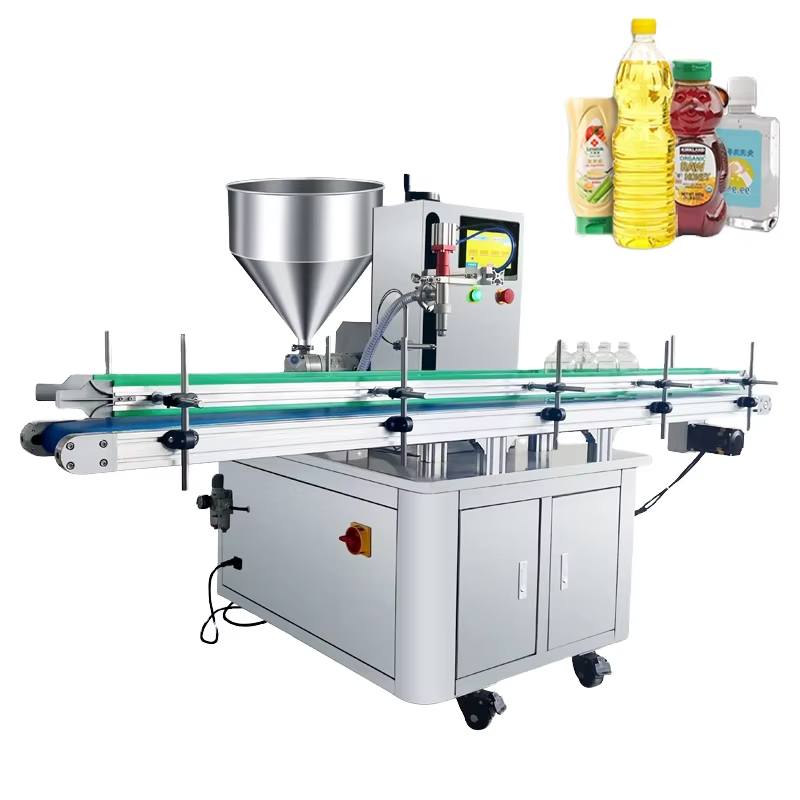 Auto Rotor Pump Filler with Co - Vacuum Sealer ulasan dan harga