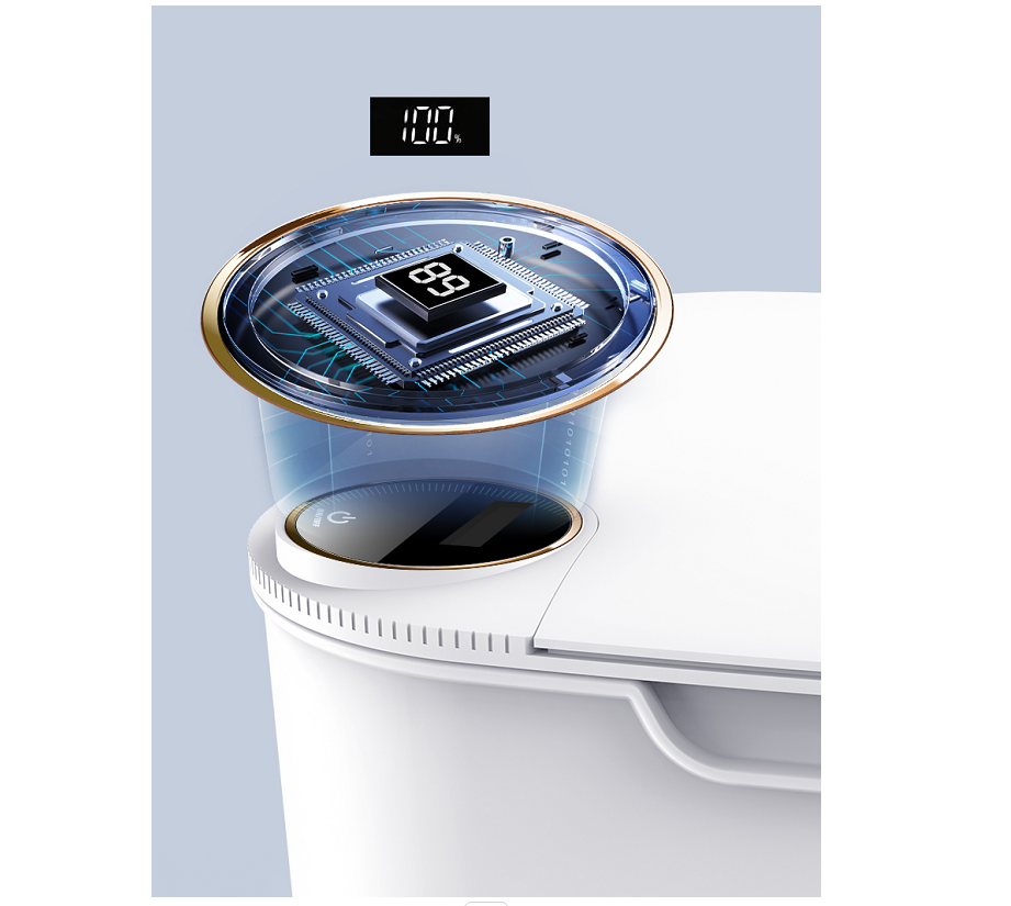 Smart Sensor Automatic Trash C - Commercial Kitchen Trash Can ulasan dan harga