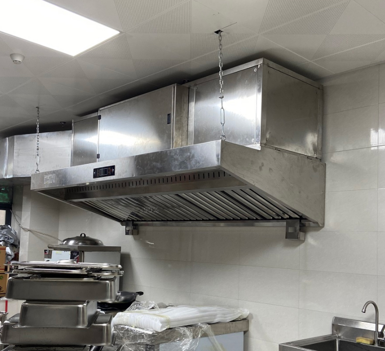 Kitchen Exhaust Hood with ESP  - Commercial Kitchen Exhaust Hood ulasan dan harga
