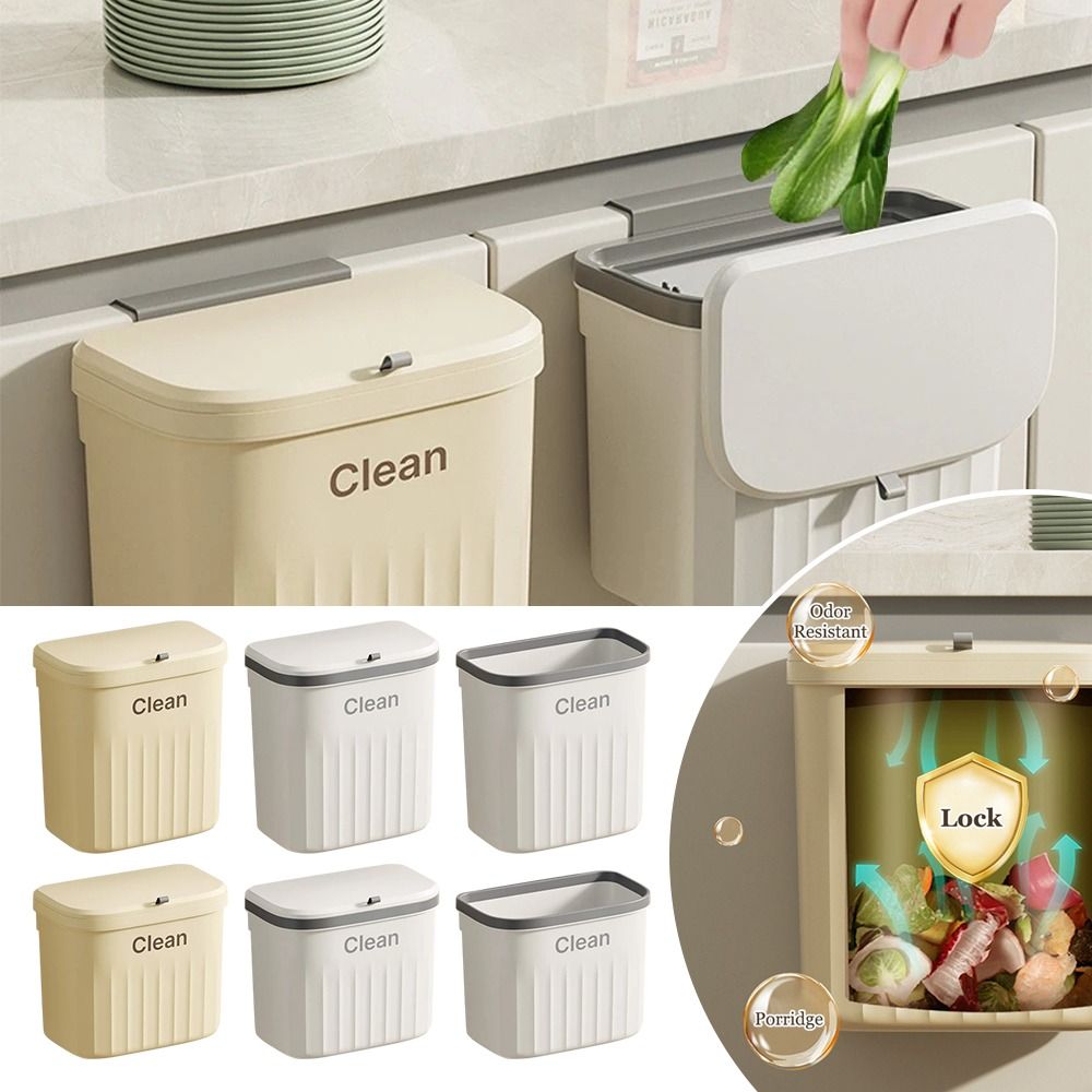 1Pcs Durable Cabinet Compost T - Commercial Kitchen Trash Can ulasan dan harga