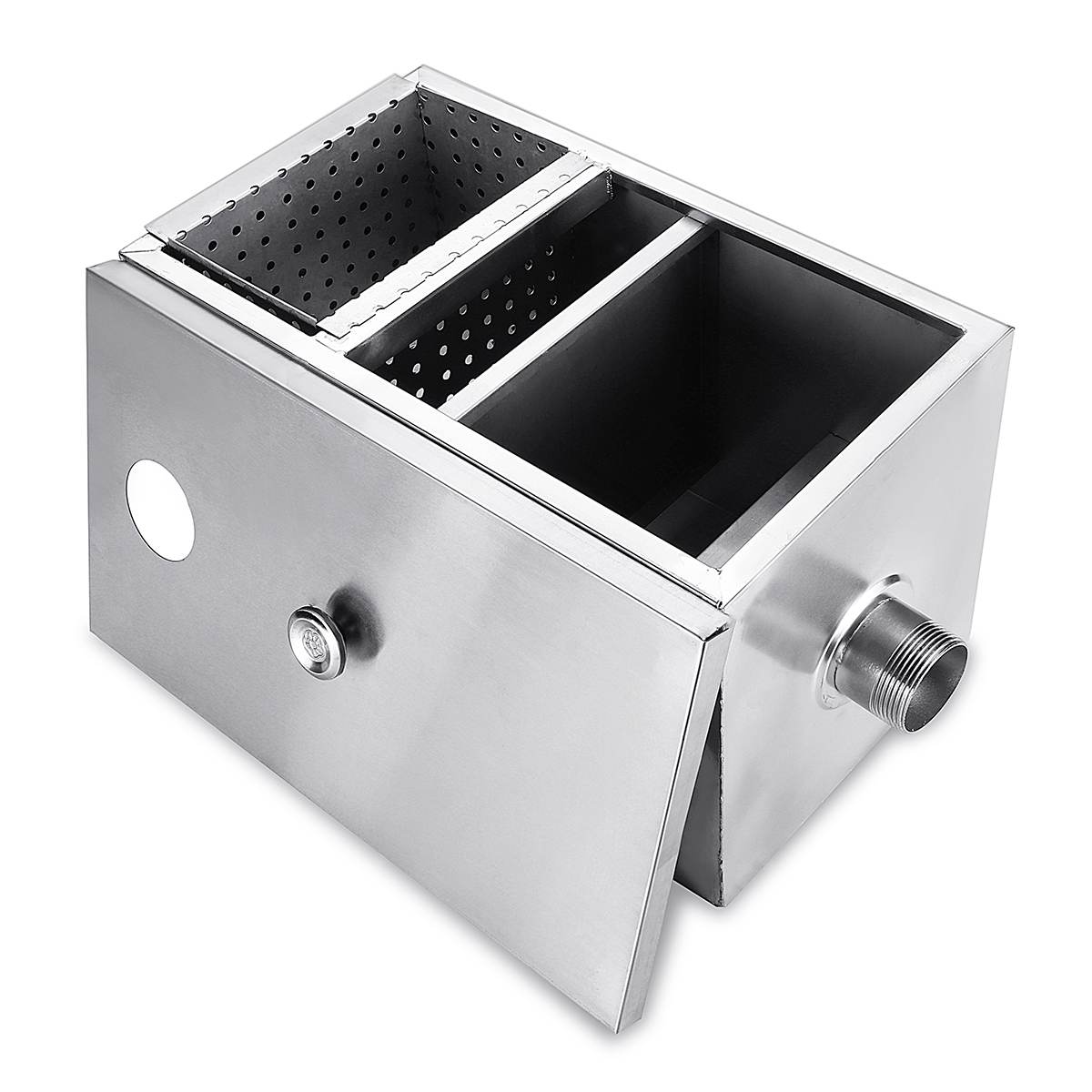 Stainless Steel Grease Trap, O - Commercial Kitchen Grease Trap ulasan dan harga