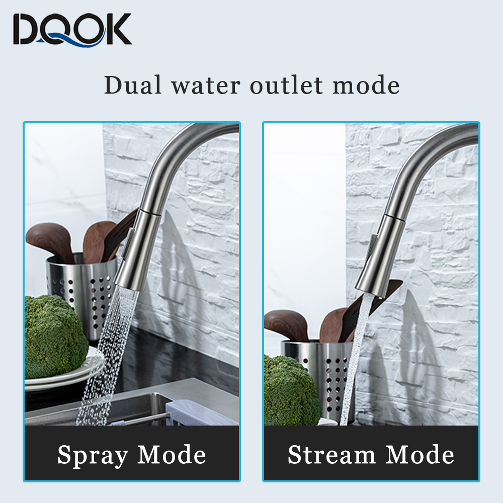 DQOK Kitchen Faucet Pull Out   - Commercial Kitchen Faucets ulasan dan harga