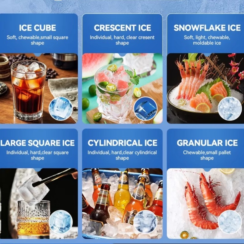 Commercial Automatic Cube Ice  - Commercial Ice Maker ulasan dan harga