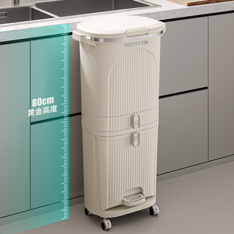 ‌Step Pedal Kitchen Bin - Odor - Commercial Kitchen Trash Can ulasan dan harga