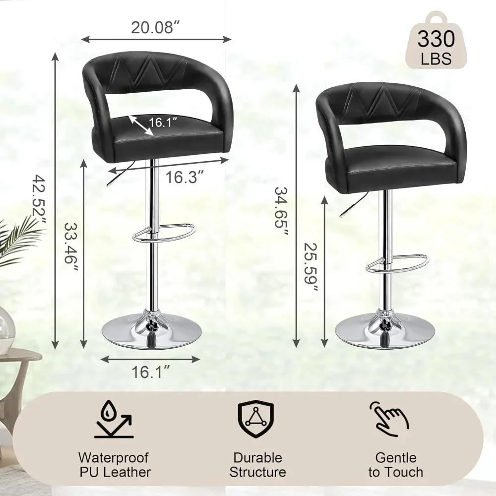 For Bar Stools Set of 4 Adjust - Commercial Kitchen Quotes ulasan dan harga