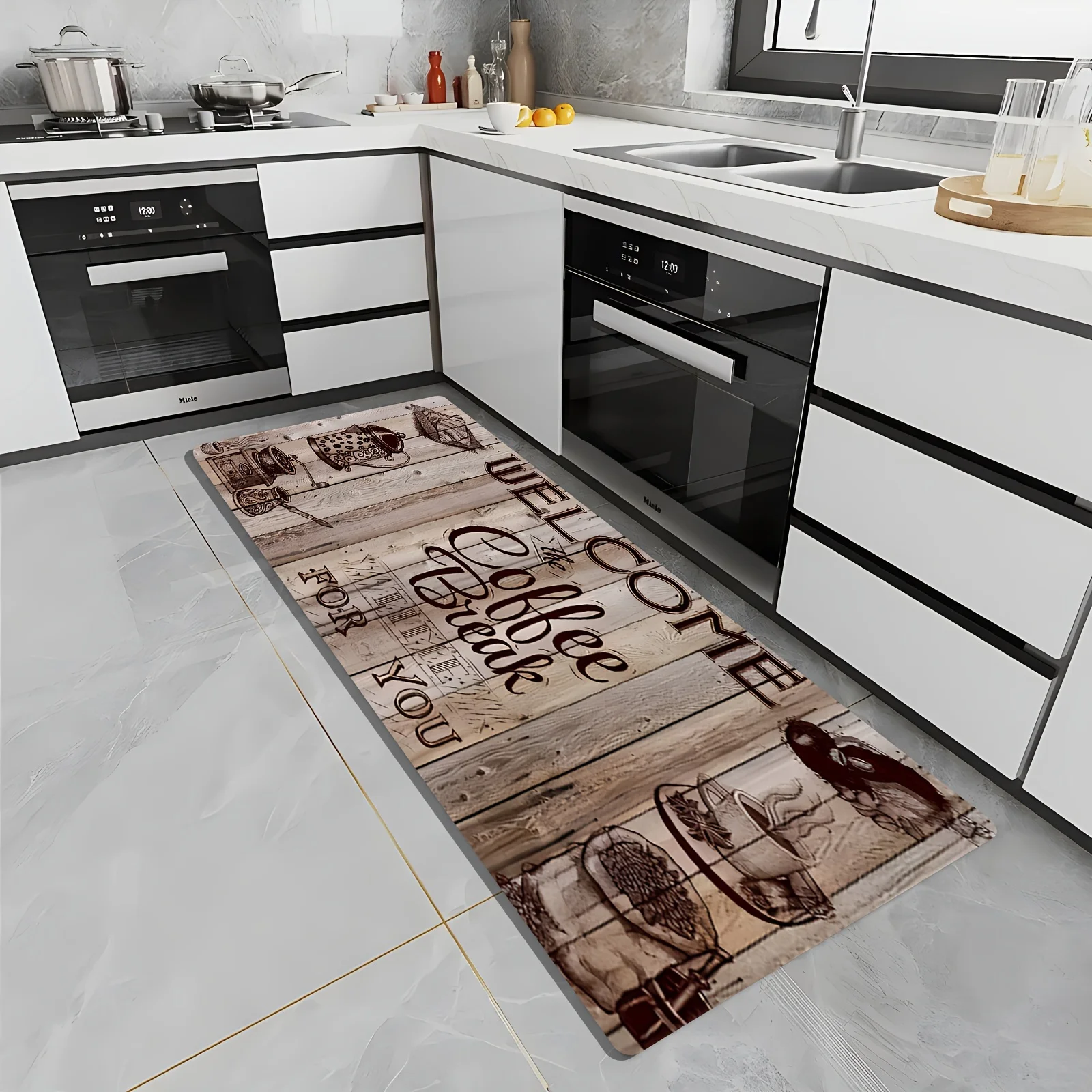 Vintage Coffee Quote Print Kit - Commercial Kitchen Quotes ulasan dan harga