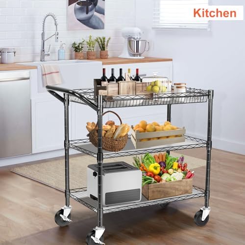 Heavy Duty Utility Cart, 990Lb - Commercial Kitchen On Wheels ulasan dan harga