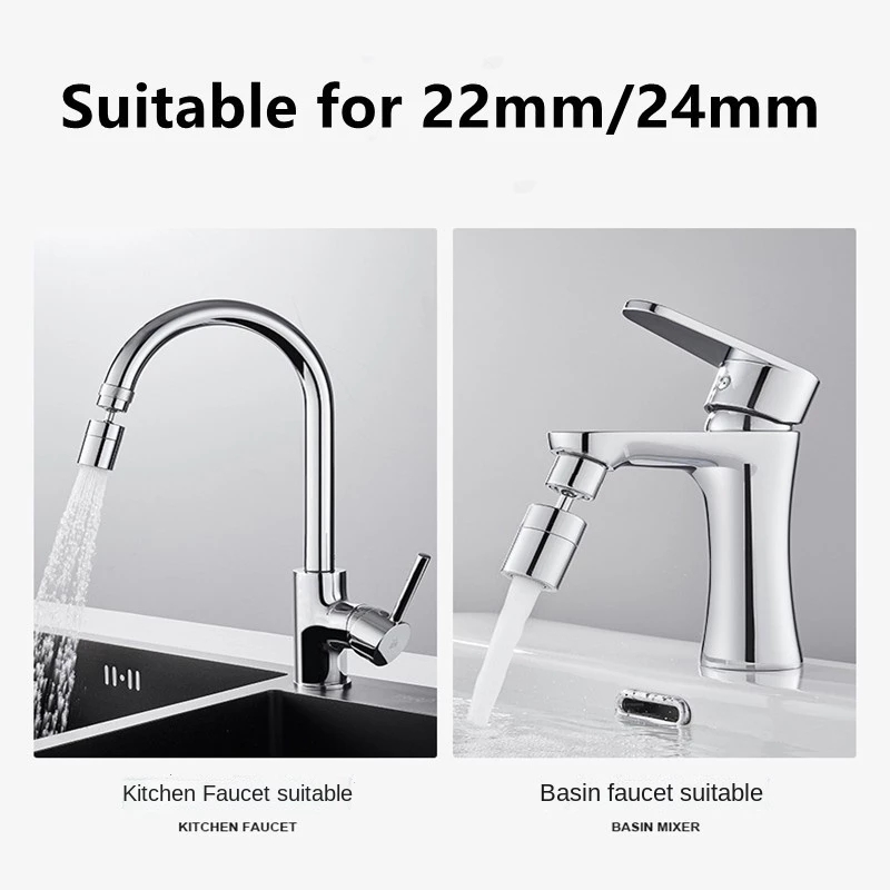 1-10PCS 720° Swivel Kitchen Fa - Commercial Kitchen Tap With Spray ulasan dan harga