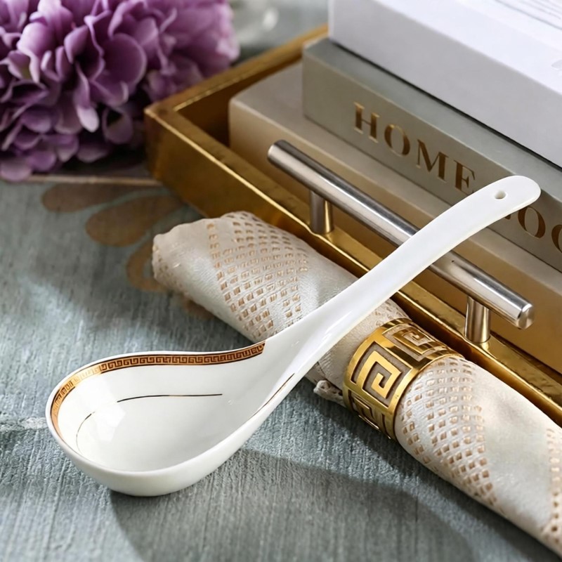 Bone china soup ladle, large s - Commercial Kitchen Utensils ulasan dan harga