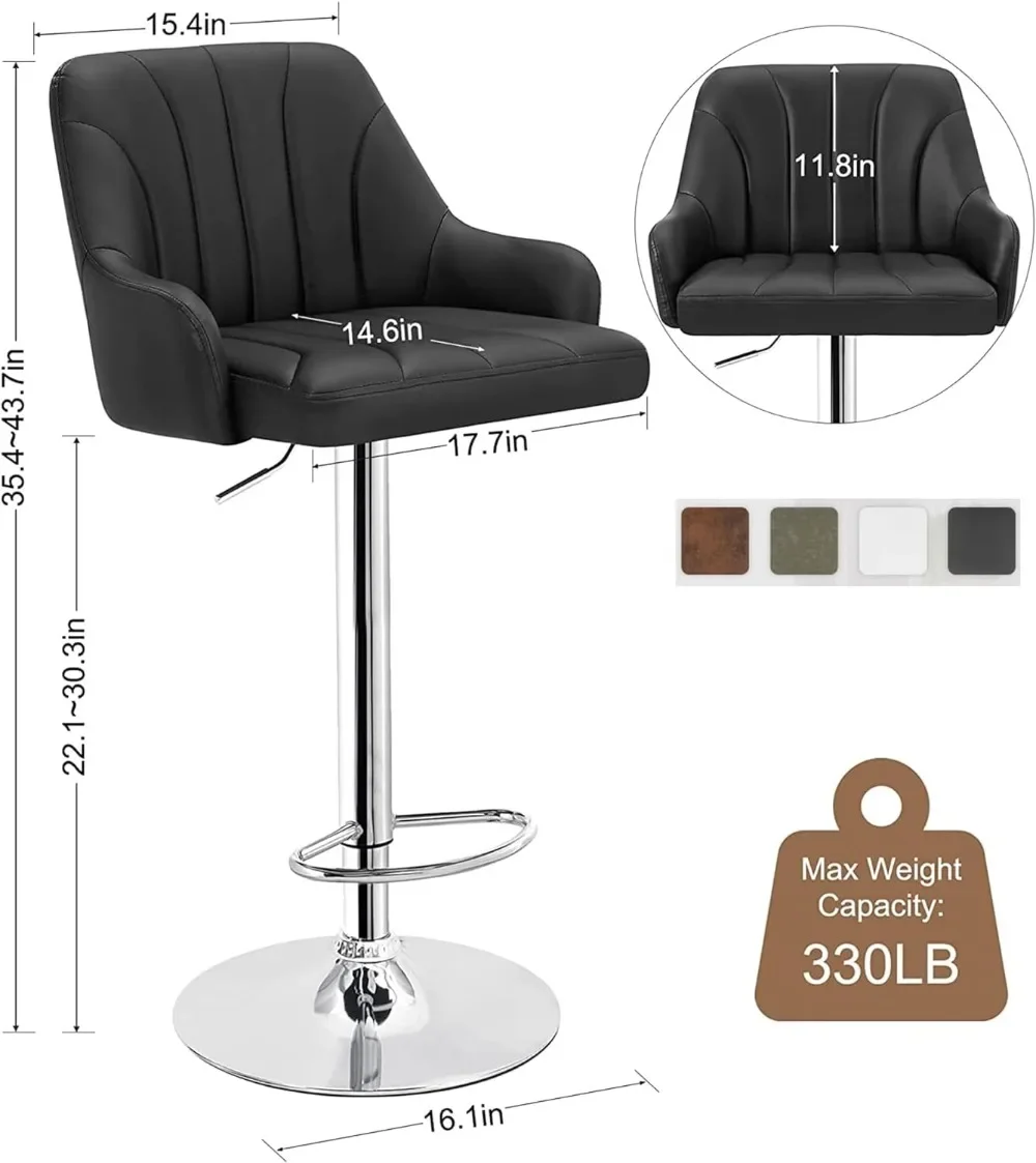 For Bar Stools Set of 4, Adjus - Commercial Kitchen Quotes ulasan dan harga