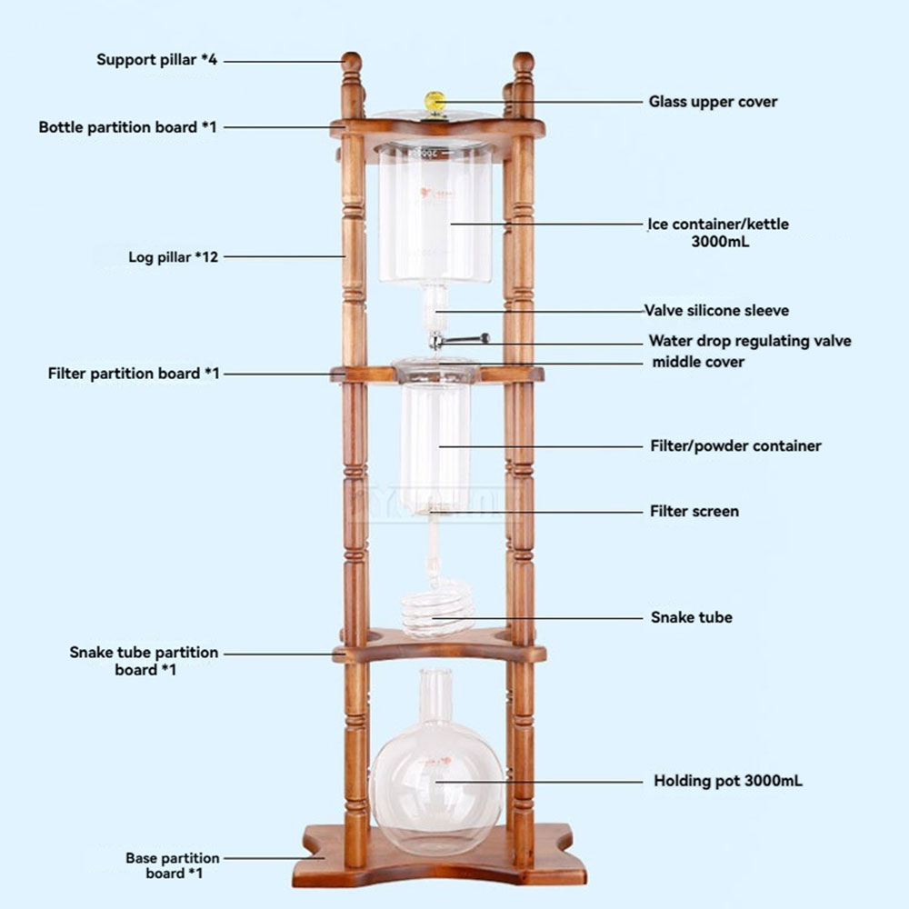 Ice drip coffee maker - Cold b - Commercial Ice Maker ulasan dan harga