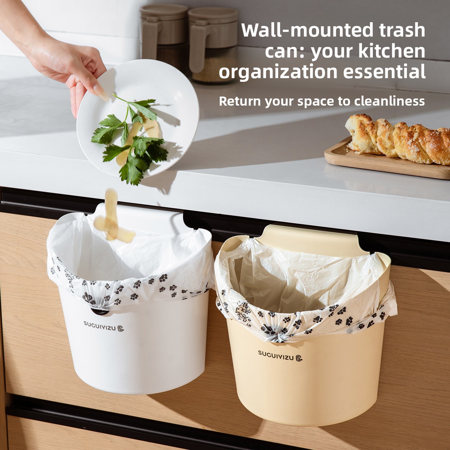 Kitchen garbage bin wall mount - Commercial Kitchen Trash Can ulasan dan harga