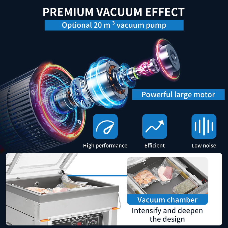 DZ-500  Vertical Single Chambe - Vacuum Sealer ulasan dan harga