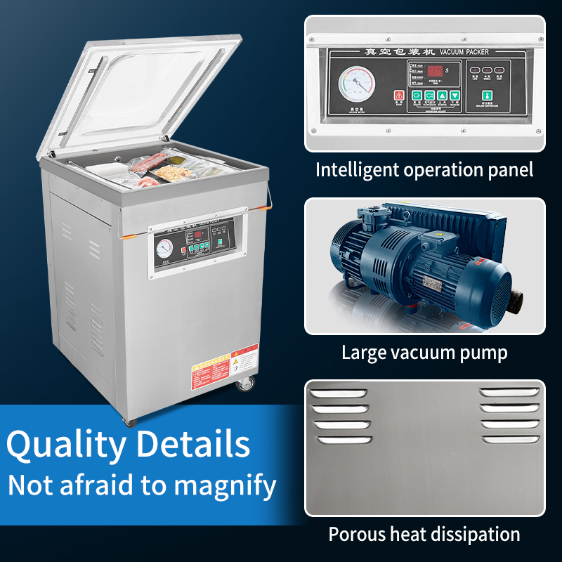 DZ-500  Vertical Single Chambe - Vacuum Sealer ulasan dan harga