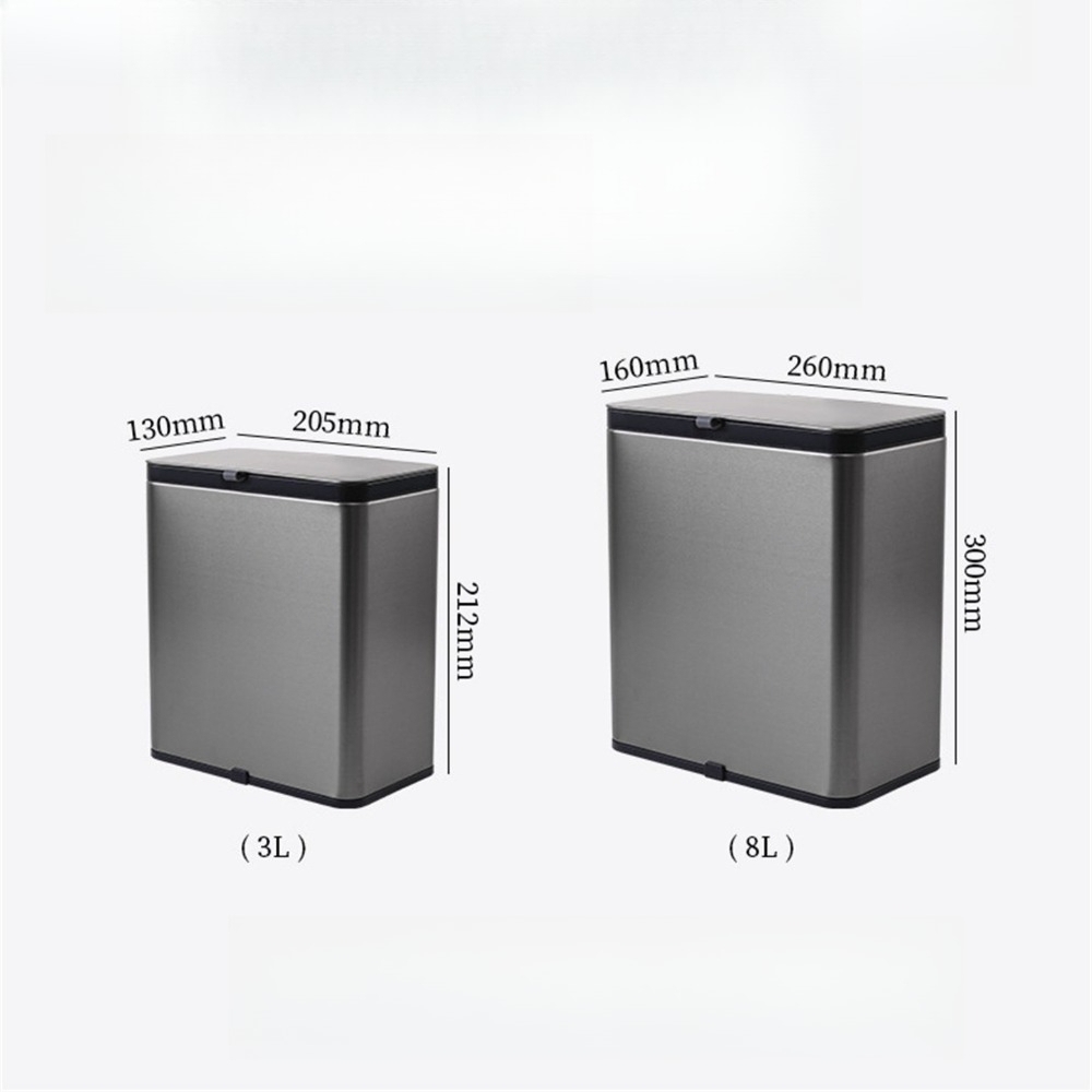 Stainless Steel Hanging Kitche - Commercial Kitchen Trash Can ulasan dan harga