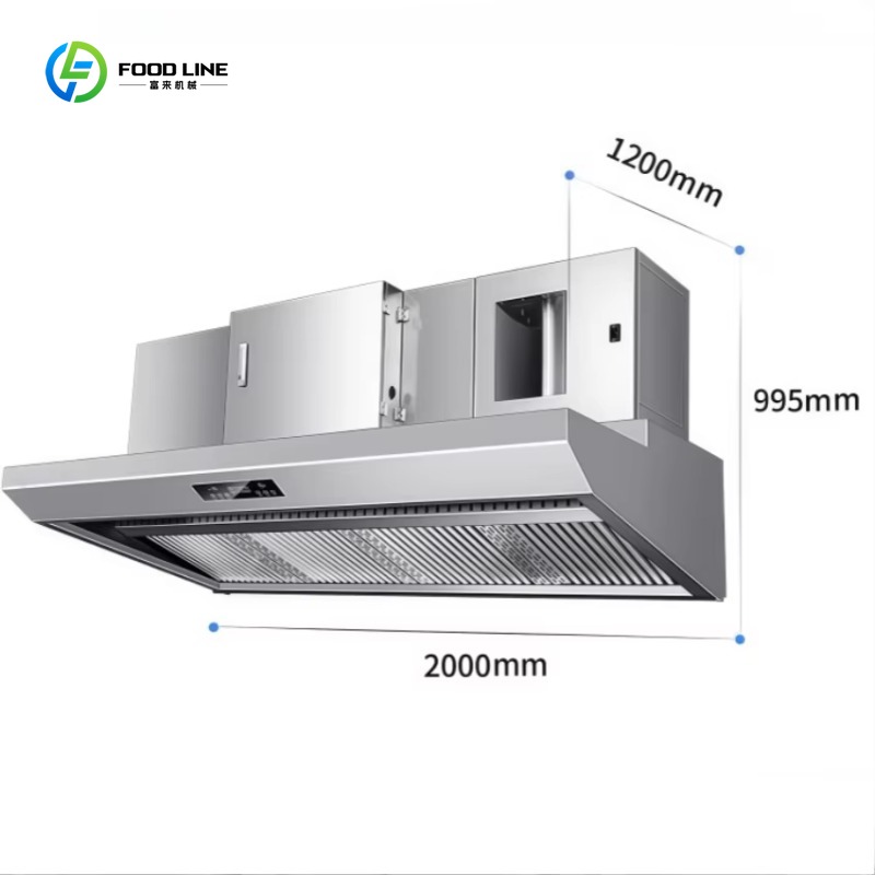 Customized Kitchen Exhaust Hoo - Commercial Kitchen Exhaust Hood ulasan dan harga