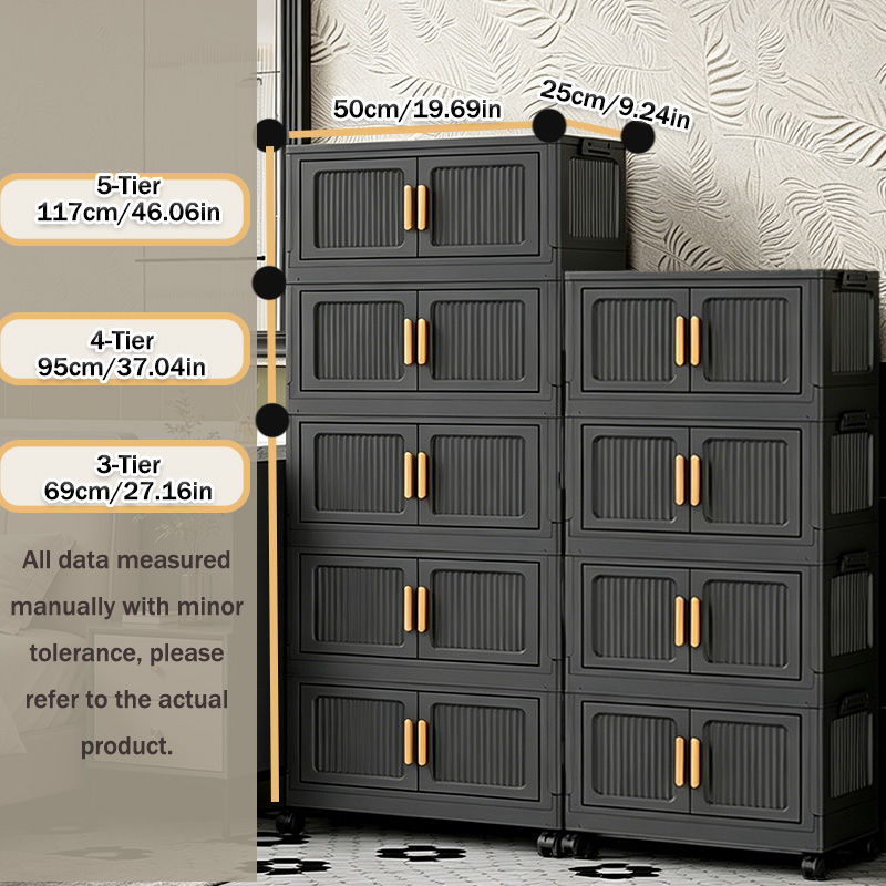 3/4/5-Tier 19.67in Width Folda - Commercial Kitchen On Wheels ulasan dan harga