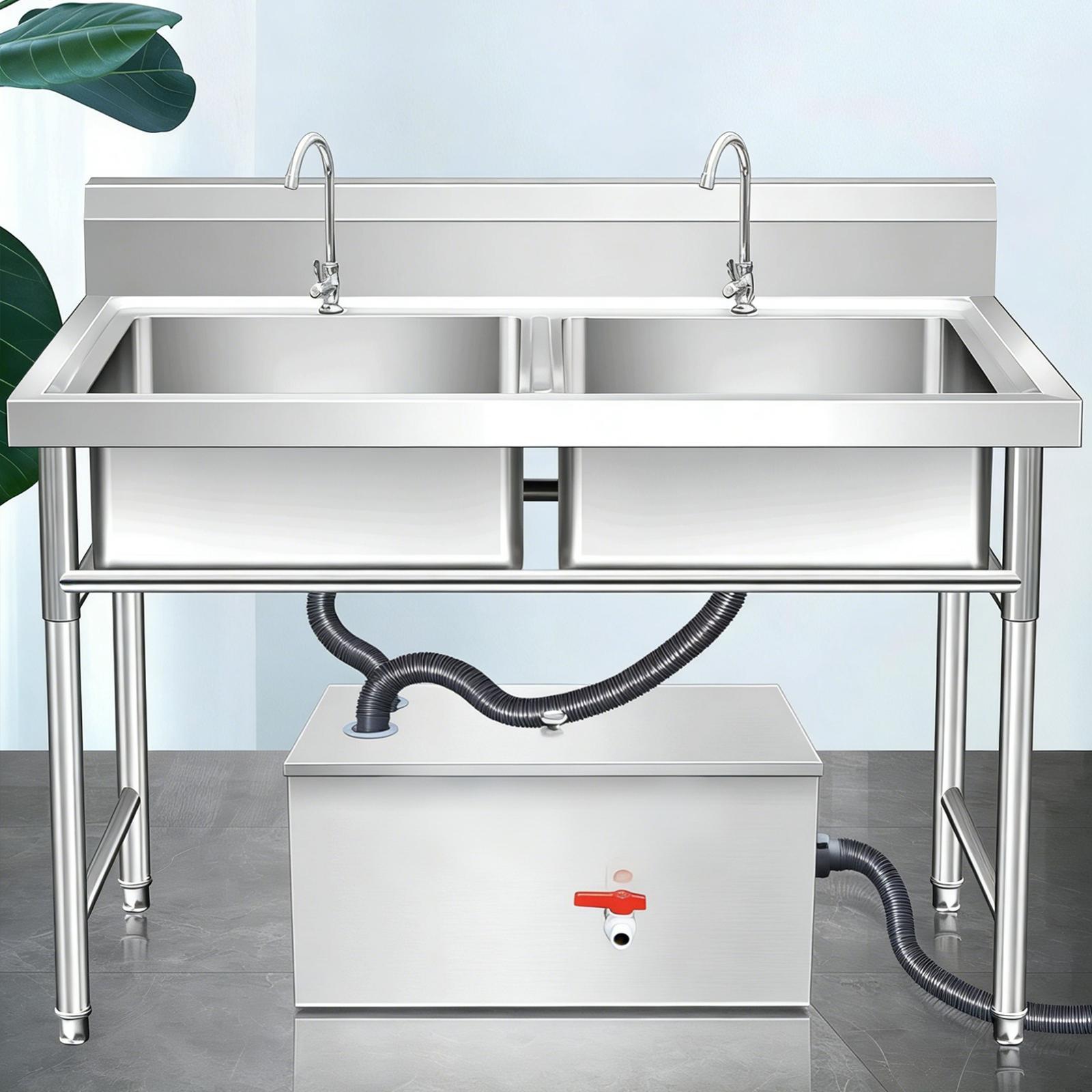 Stainless Steel Grease Trap In - Commercial Kitchen Grease Trap ulasan dan harga