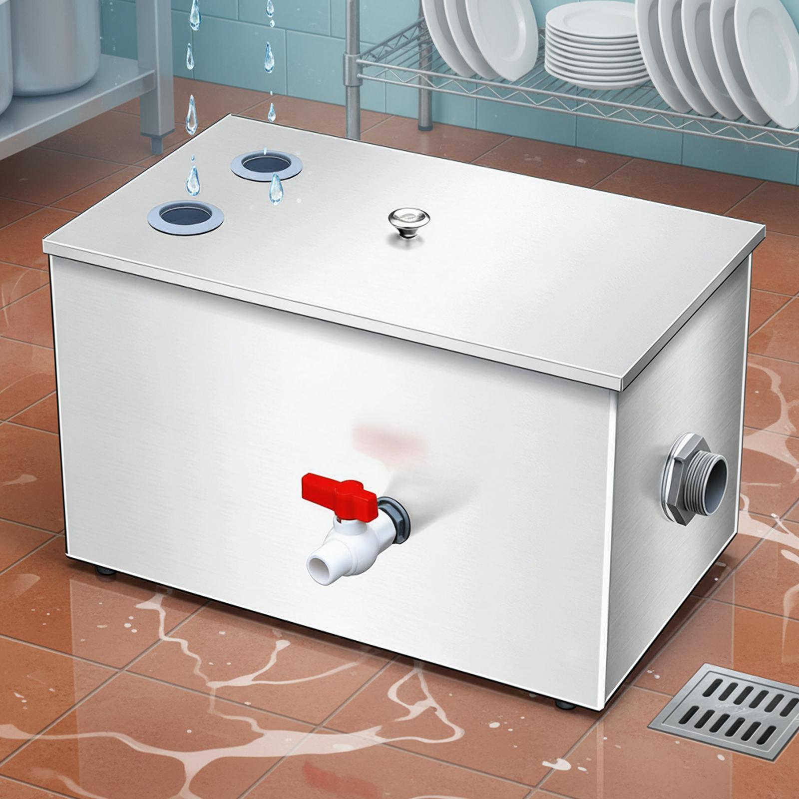 Stainless Steel Grease Trap In - Commercial Kitchen Grease Trap ulasan dan harga