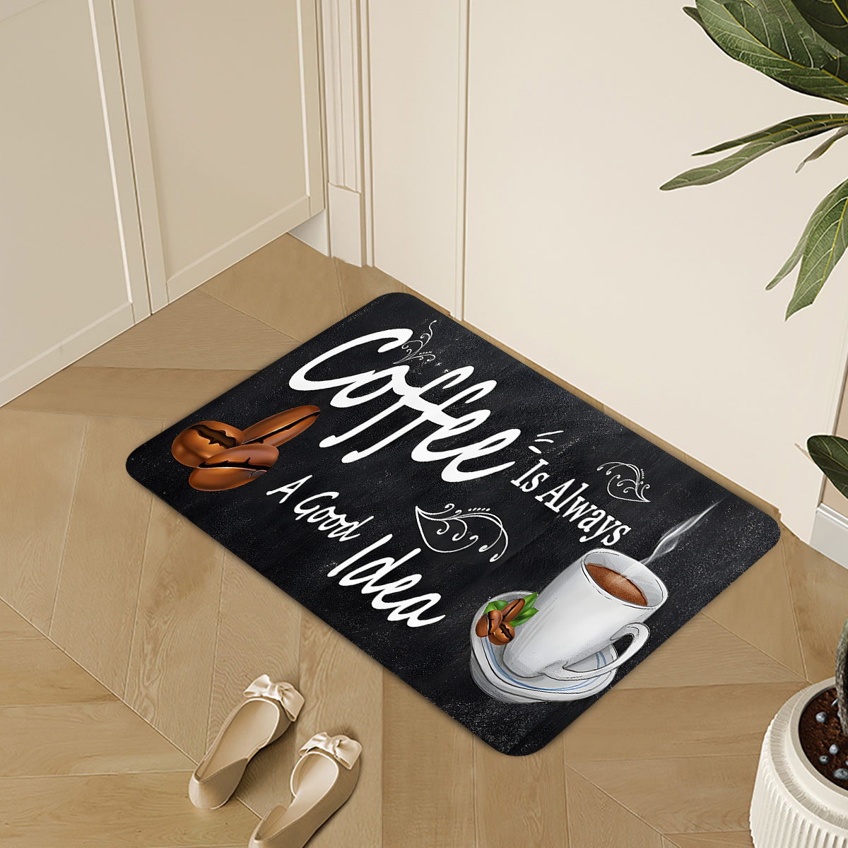 Coffee Time Quote Carpet Mat R - Commercial Kitchen Quotes ulasan dan harga