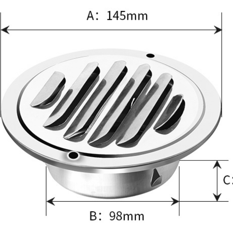 1PCS Stainless Steel Hood Flat - Commercial Kitchen Exhaust Hood ulasan dan harga