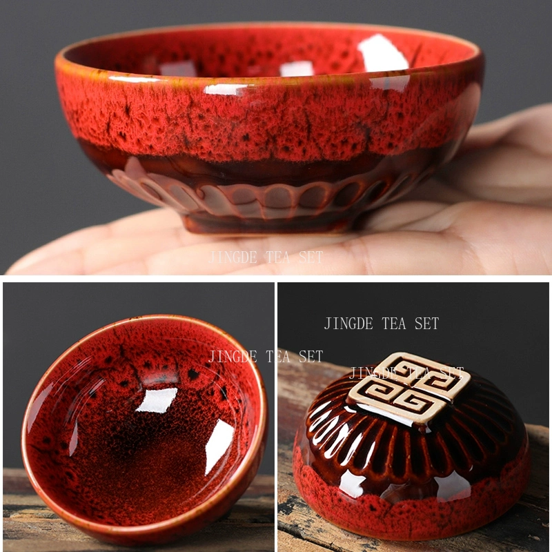 3pcs 50ml Kiln Made Tea Cups U - Commercial Kitchen Utensils ulasan dan harga