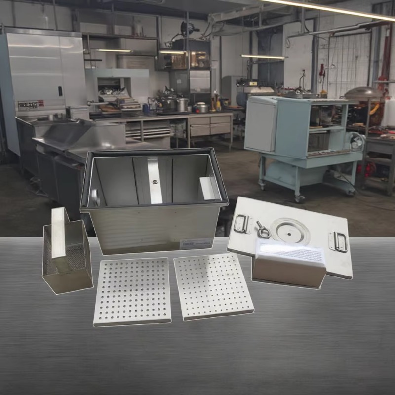 New stainless steel kitchen gr - Commercial Kitchen Grease Trap ulasan dan harga
